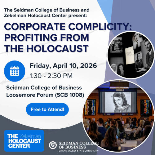 Event cover image for Corporate Complicity: Profiting from the Holocaust